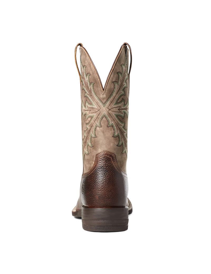 Ariat Qualifier Western Boot Champ Brown | LNCZJG-517