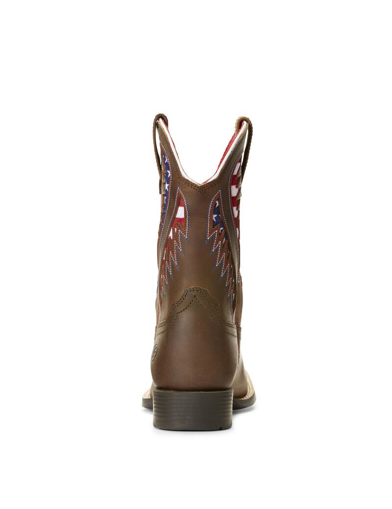 Ariat Quickdraw VentTEK Western Boot Cowboy Brown | RFYCXP-138