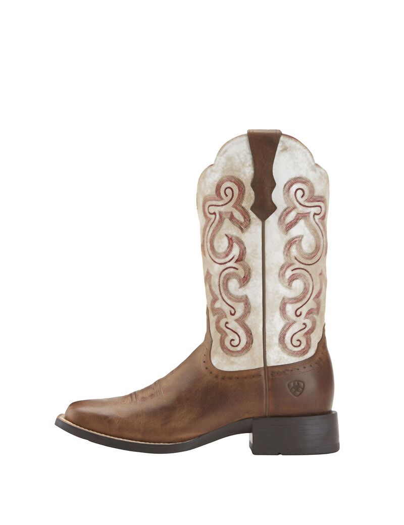 Ariat Quickdraw Western Boot Sandstorm | USPMXH-823