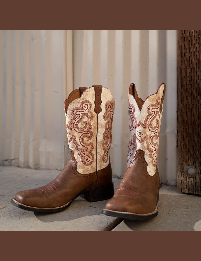 Ariat Quickdraw Western Boot Sandstorm | USPMXH-823