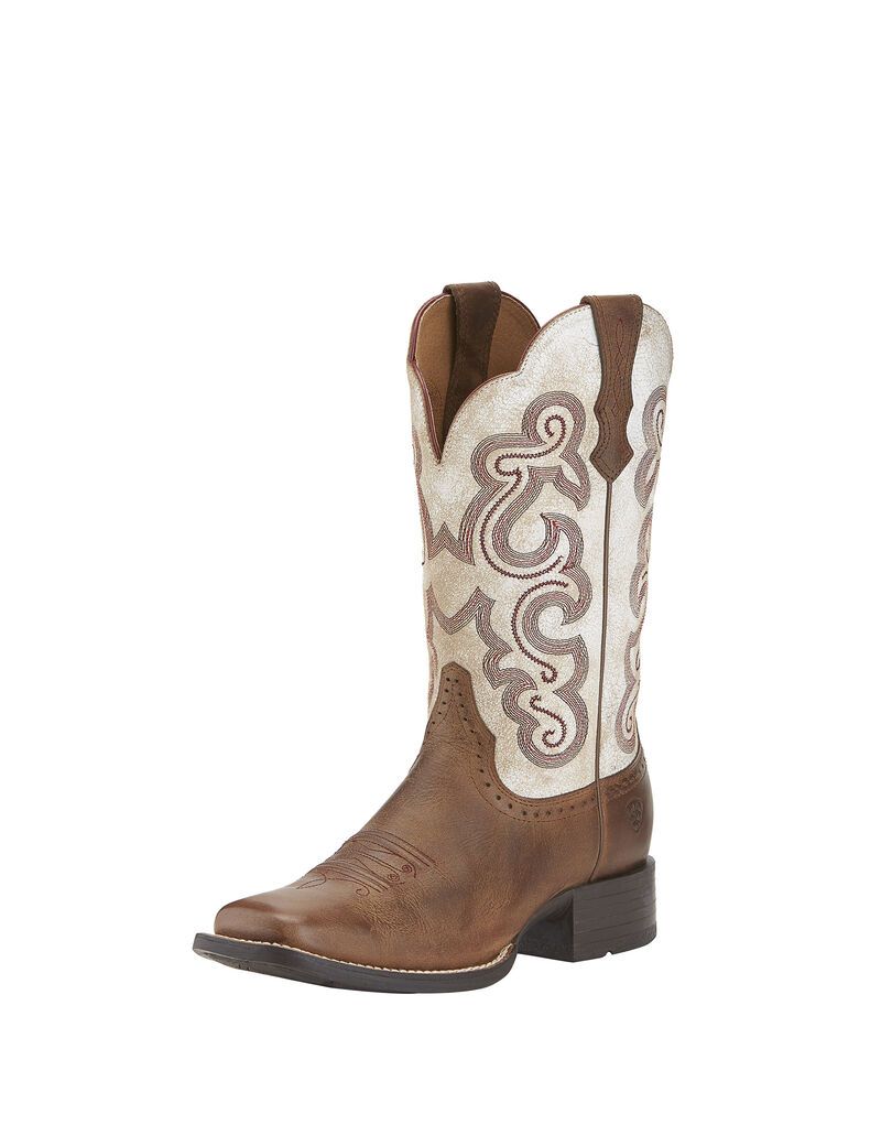 Ariat Quickdraw Western Boot Sandstorm | USPMXH-823