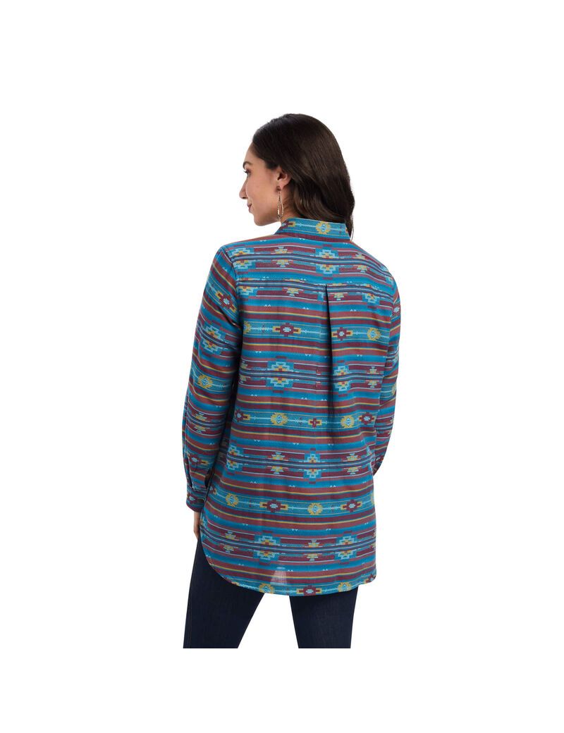 Ariat REAL Billie Rae Shirt Celestial Southwest Jacquard | PIVUFN-439