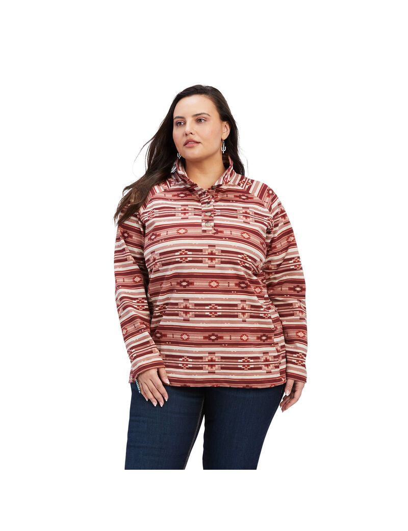 Ariat REAL Comfort Sweatshirt Southwest Spice | LKFXCV-491