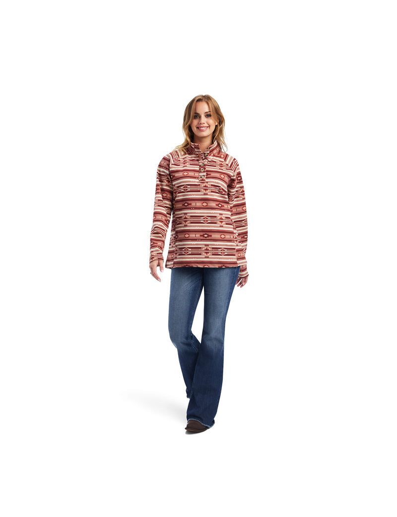 Ariat REAL Comfort Sweatshirt Southwest Spice | LKFXCV-491