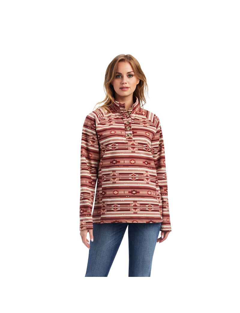 Ariat REAL Comfort Sweatshirt Southwest Spice | LKFXCV-491