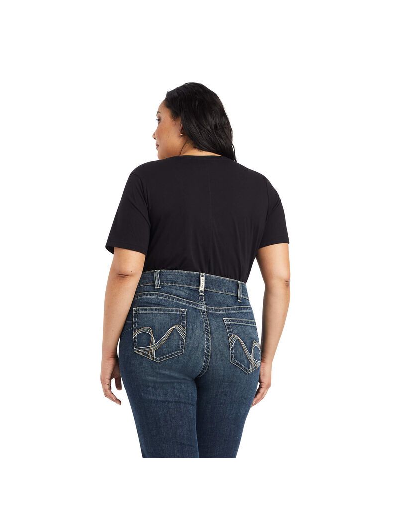 Ariat R.E.A.L. Freesia Straight Jean Pasadena | RKQBSF-409