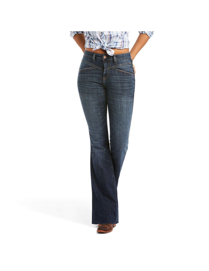 Ariat R.E.A.L. High Rise Brynlee Flare Jean Missouri | EORTUC-423