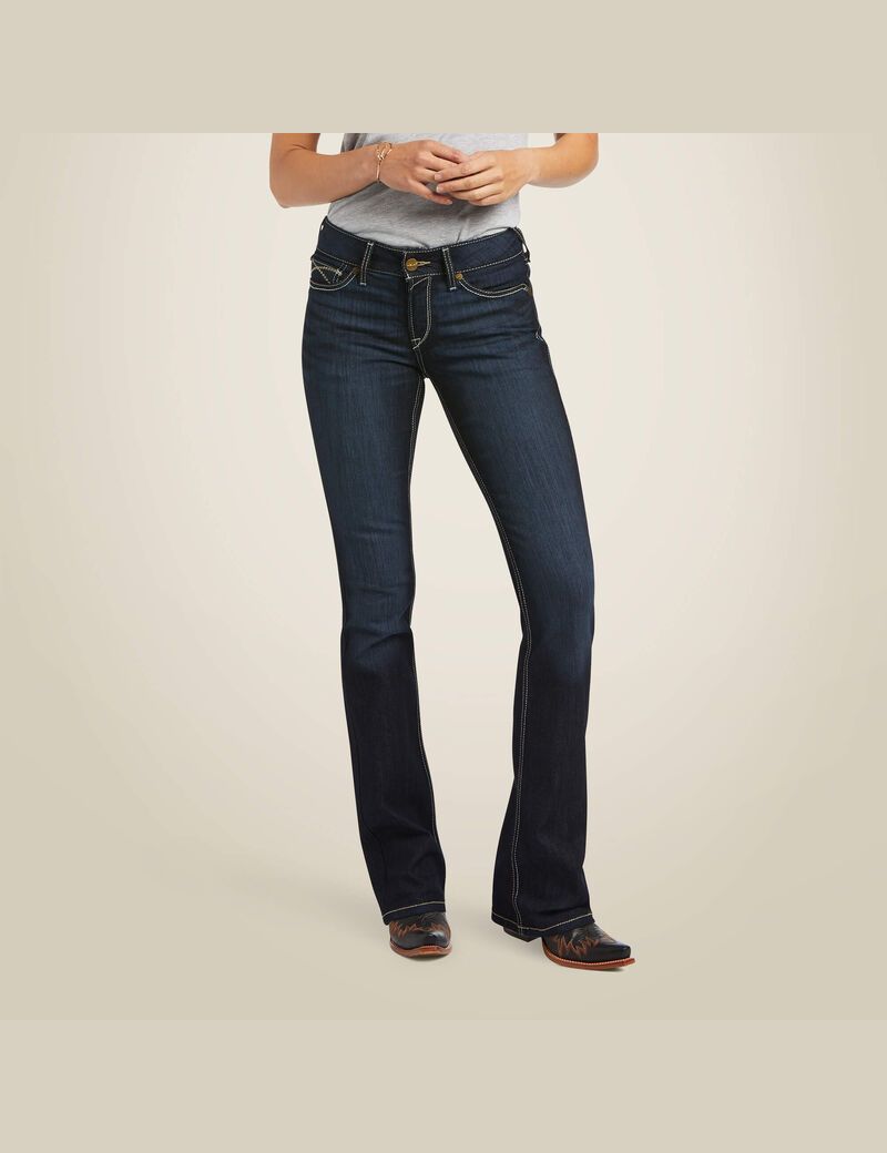 Ariat R.E.A.L. Perfect Rise Contessa Boot Cut Jean Nashville | WEVZAJ-760