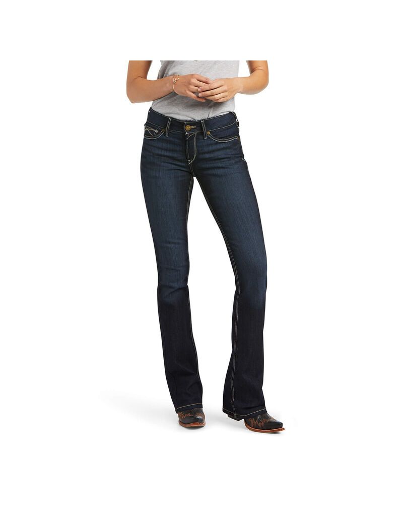 Ariat R.E.A.L. Perfect Rise Contessa Boot Cut Jean Nashville | WEVZAJ-760