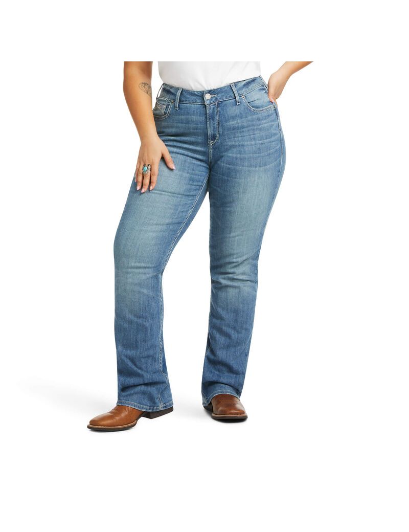 Ariat R.E.A.L. Perfect Rise Karen Straight Jean Alabama | LMQSIB-105