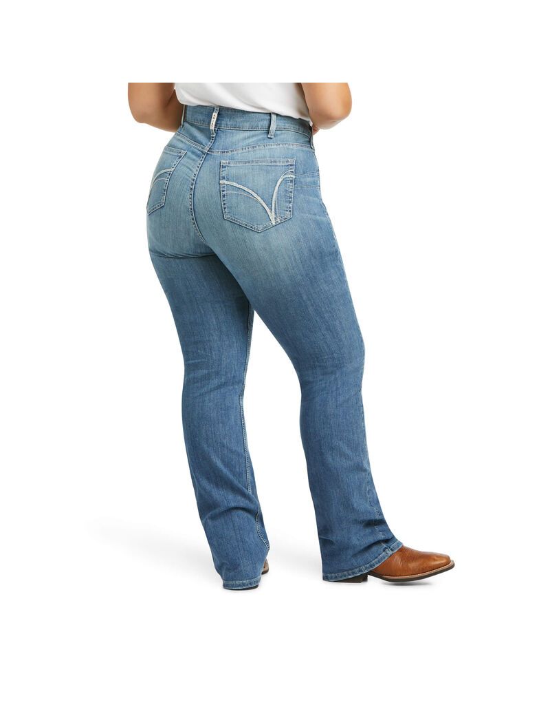 Ariat R.E.A.L. Perfect Rise Karen Straight Jean Alabama | LMQSIB-105