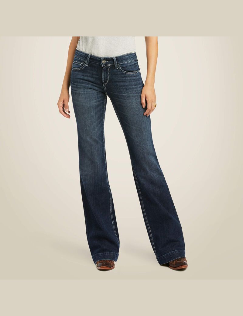 Ariat R.E.A.L. Perfect Rise Regina Flare Jean Colorado | WKBJPX-524