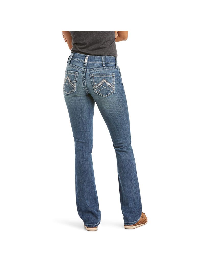 Ariat R.E.A.L. Straight Leg Jean Rainstorm | NBKSLM-948