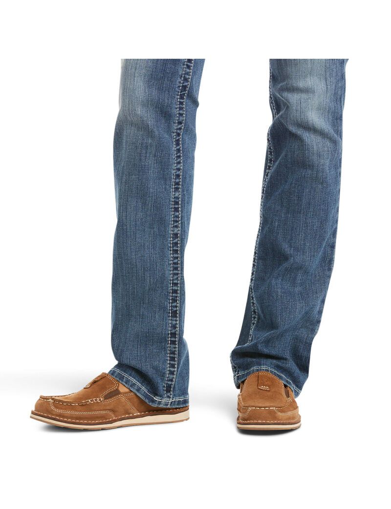 Ariat R.E.A.L. Straight Leg Jean Rainstorm | NBKSLM-948