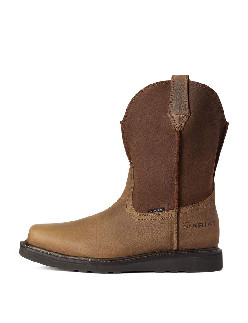 Ariat Rambler Wedge Steel Toe Work Boot Earth | DUXARW-431