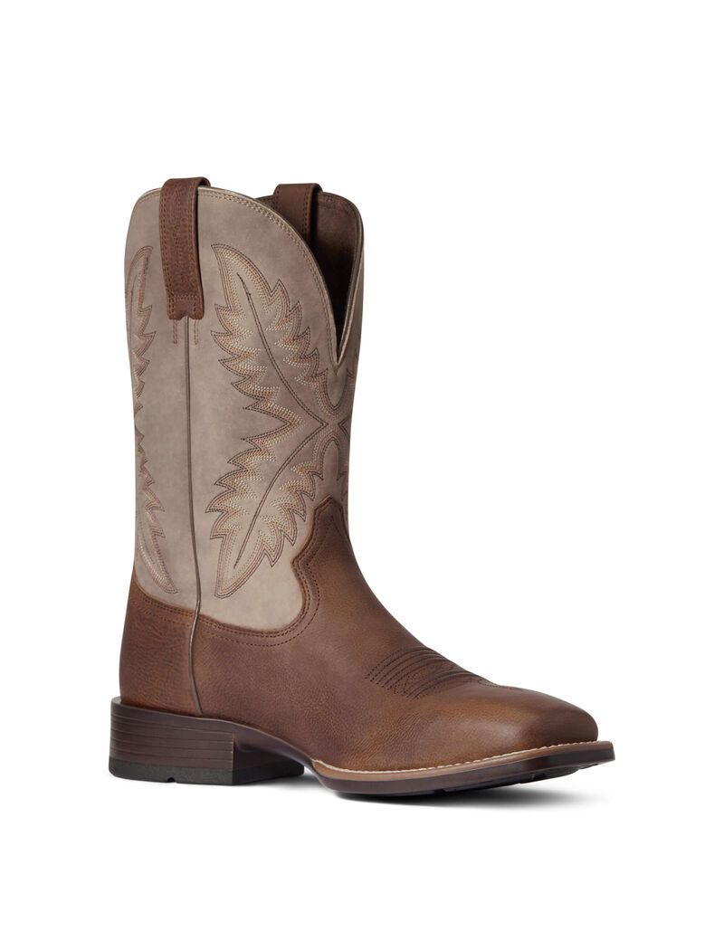 Ariat Rawly Ultra Western Boot Barrel Brown | RZFQST-792