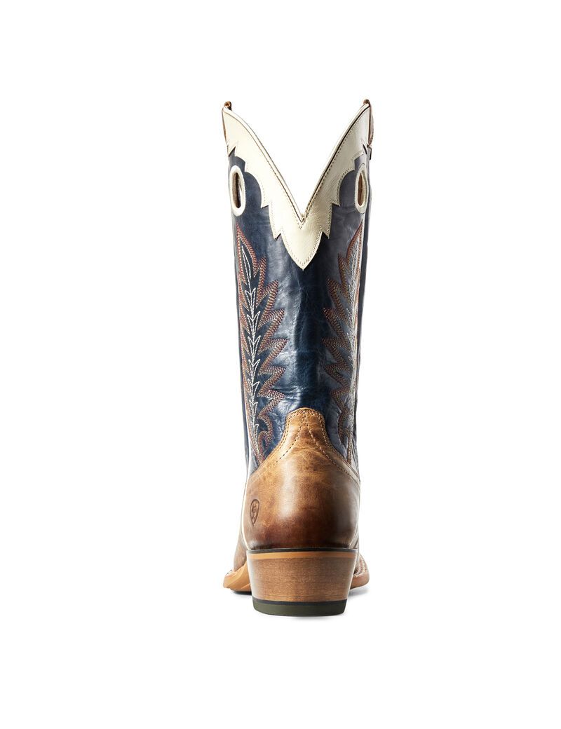 Ariat Real Deal Western Boot Dusted Wheat | OYDGFZ-152