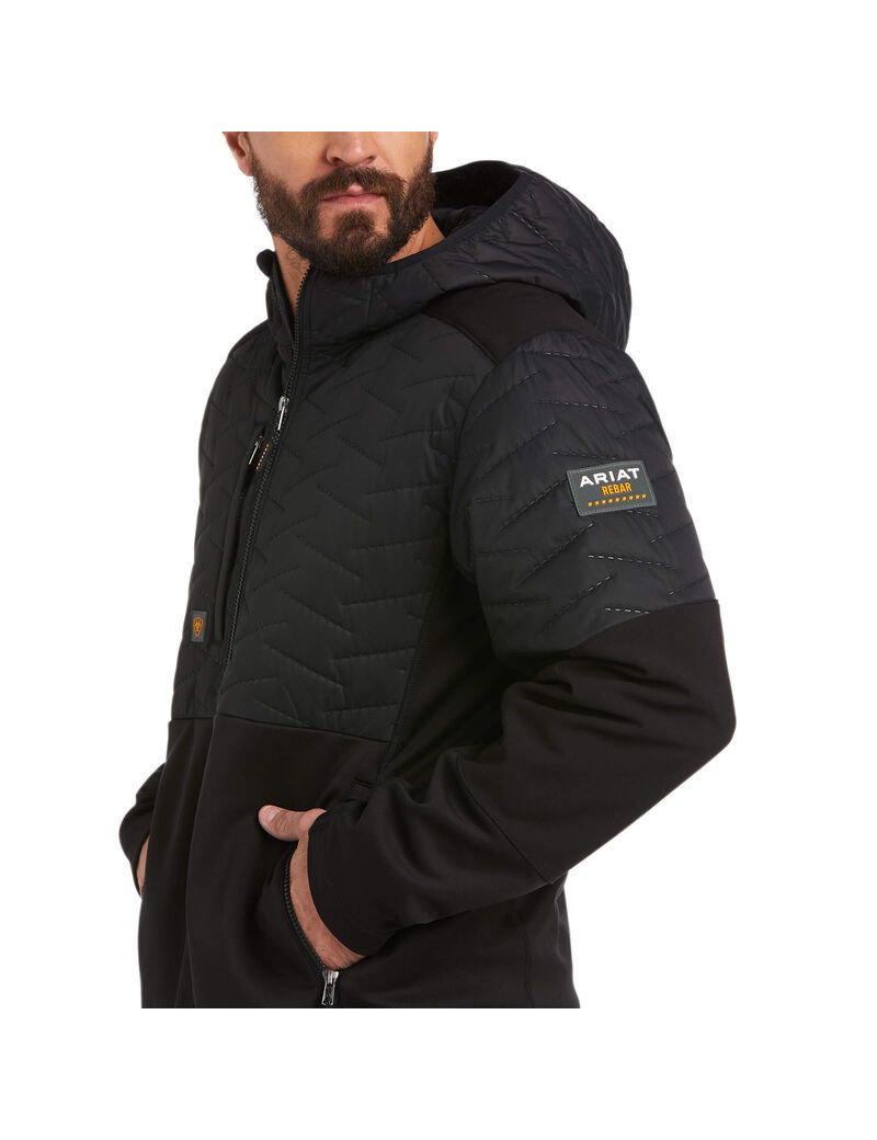 Ariat Rebar Cloud 9 Insulated Jacket Black | DTAWRK-914