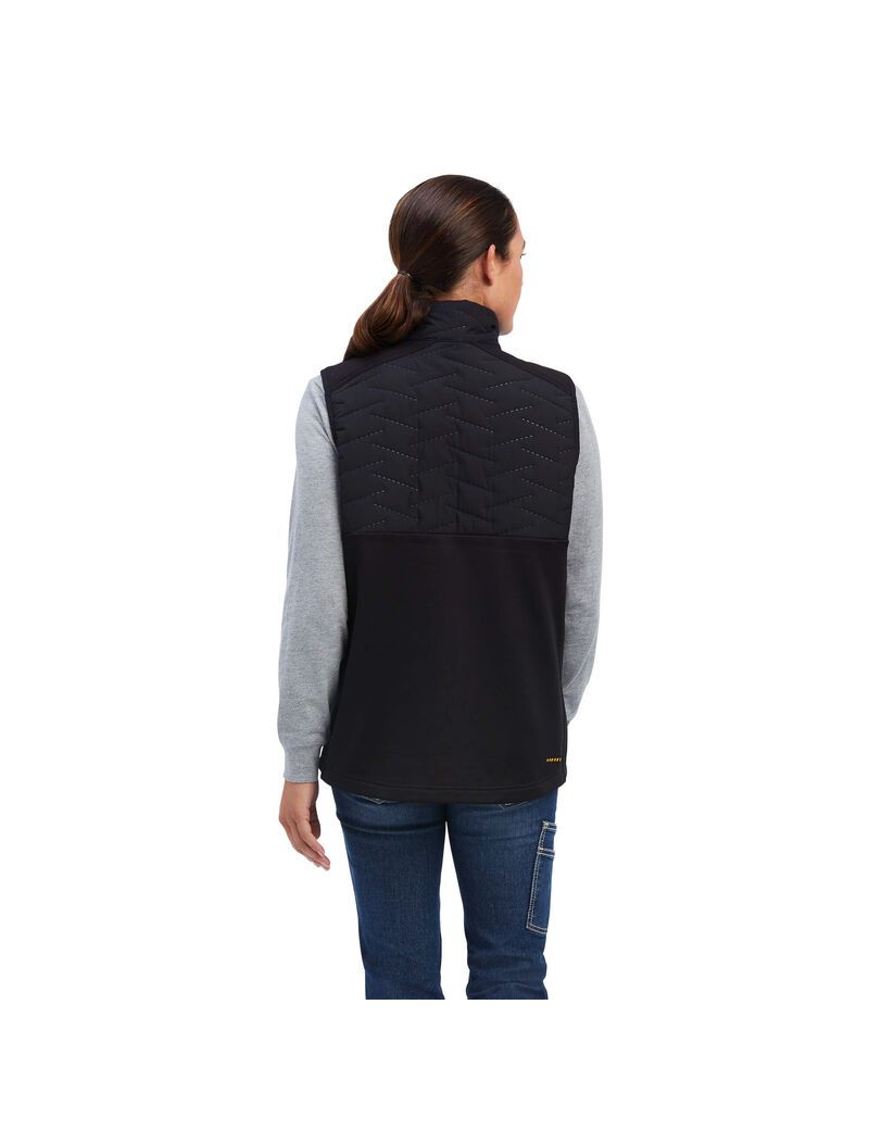 Ariat Rebar Cloud 9 Vest Black | RKYQDX-183