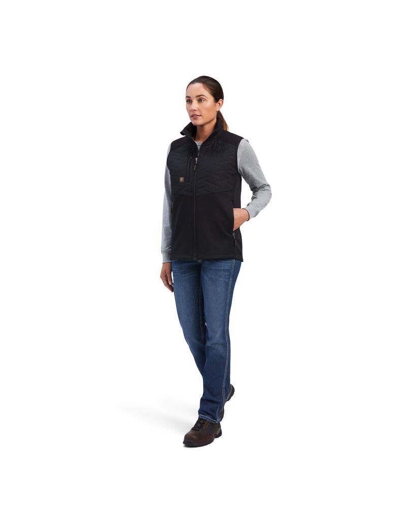 Ariat Rebar Cloud 9 Vest Black | RKYQDX-183