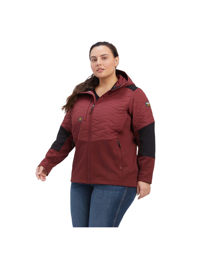 Ariat Rebar Cloud 9 Water Resistant Insulated Jacket Port | JIZVTQ-385