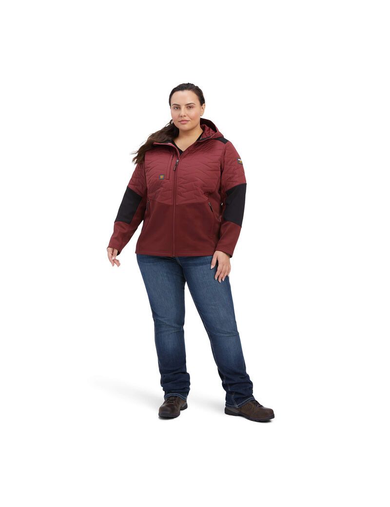 Ariat Rebar Cloud 9 Water Resistant Insulated Jacket Port | JIZVTQ-385