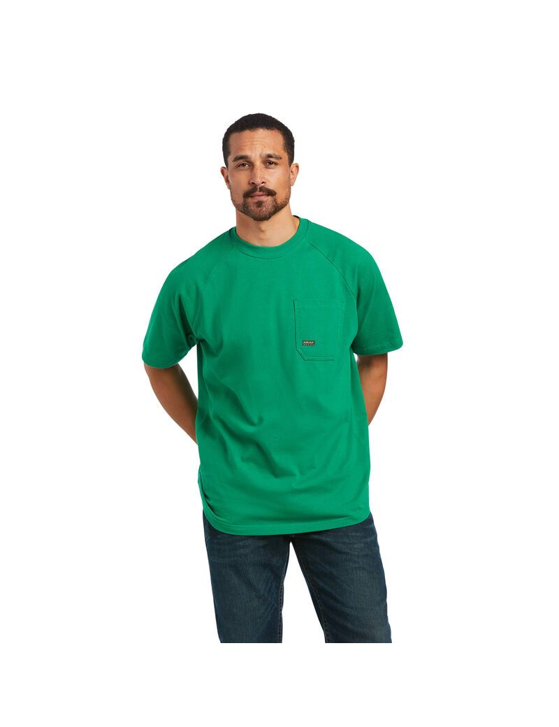 Ariat Rebar Cotton Strong T-Shirt Amazon | ACSLWB-928