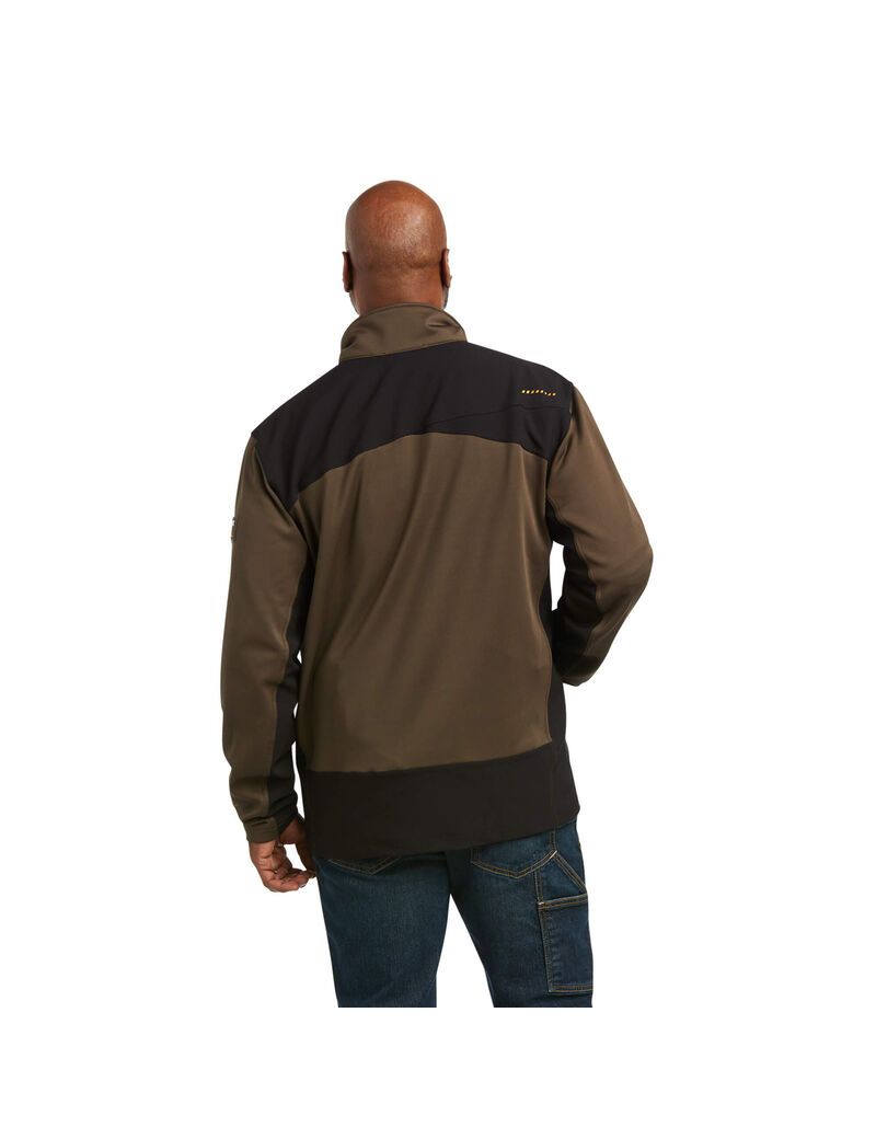 Ariat Rebar Dri-Tech DuraStretch Fleece Hybrid Jacket Wren | COIDHS-379