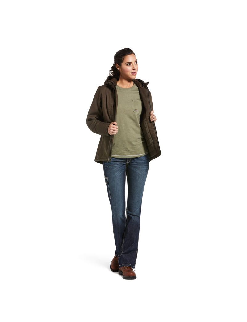 Ariat Rebar DuraCanvas Insulated Jacket Wren | IRVSCK-956