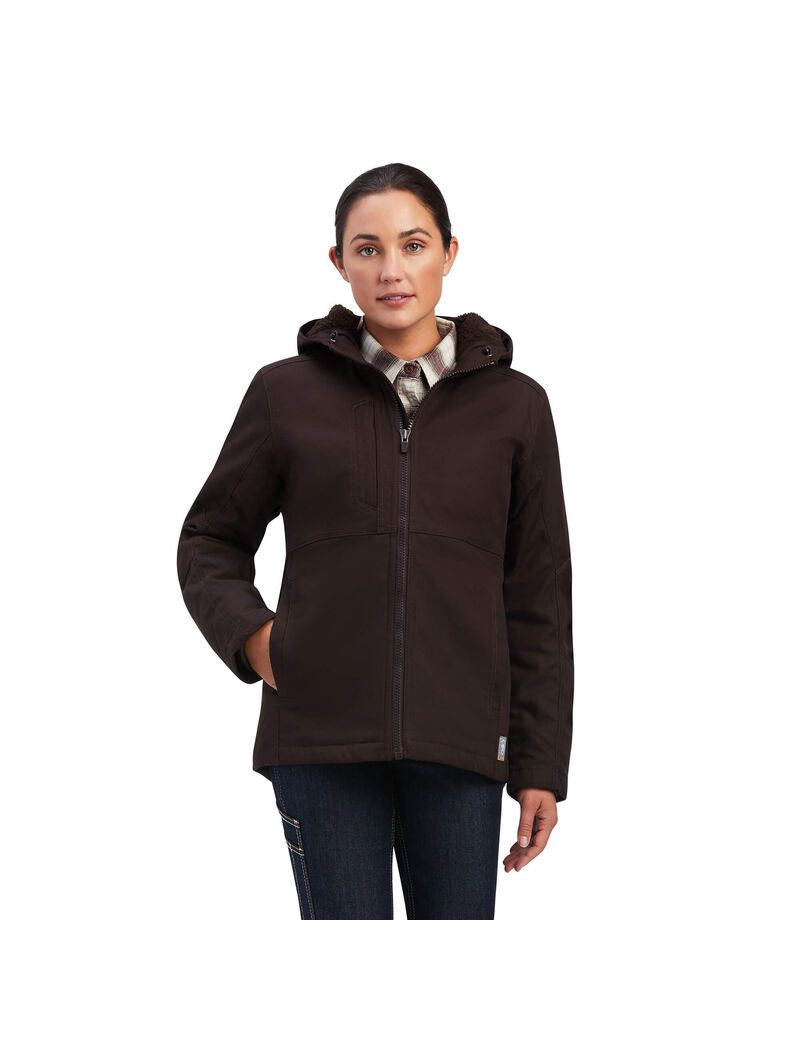 Ariat Rebar DuraCanvas Insulated Jacket Mole | WRQPYA-956