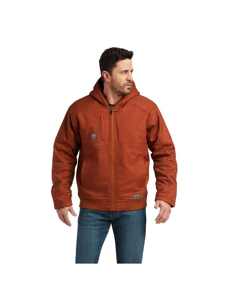 Ariat Rebar DuraCanvas Jacket Copper | KSTEOR-190