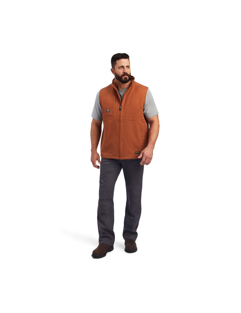 Ariat Rebar DuraCanvas Vest Copper | HRMDJG-916