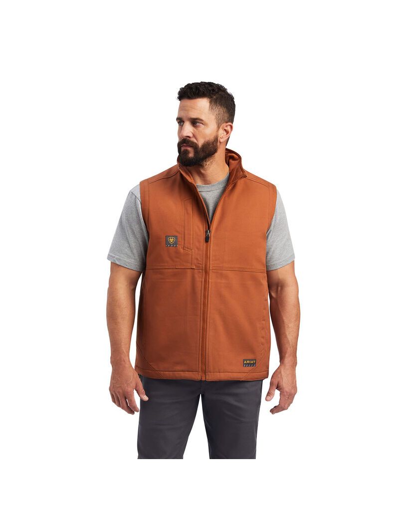 Ariat Rebar DuraCanvas Vest Copper | HRMDJG-916