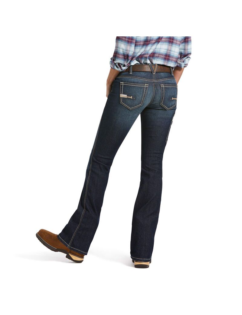 Ariat Rebar DuraStretch Riveter Boot Cut Jean Hallow | NMAVPG-231