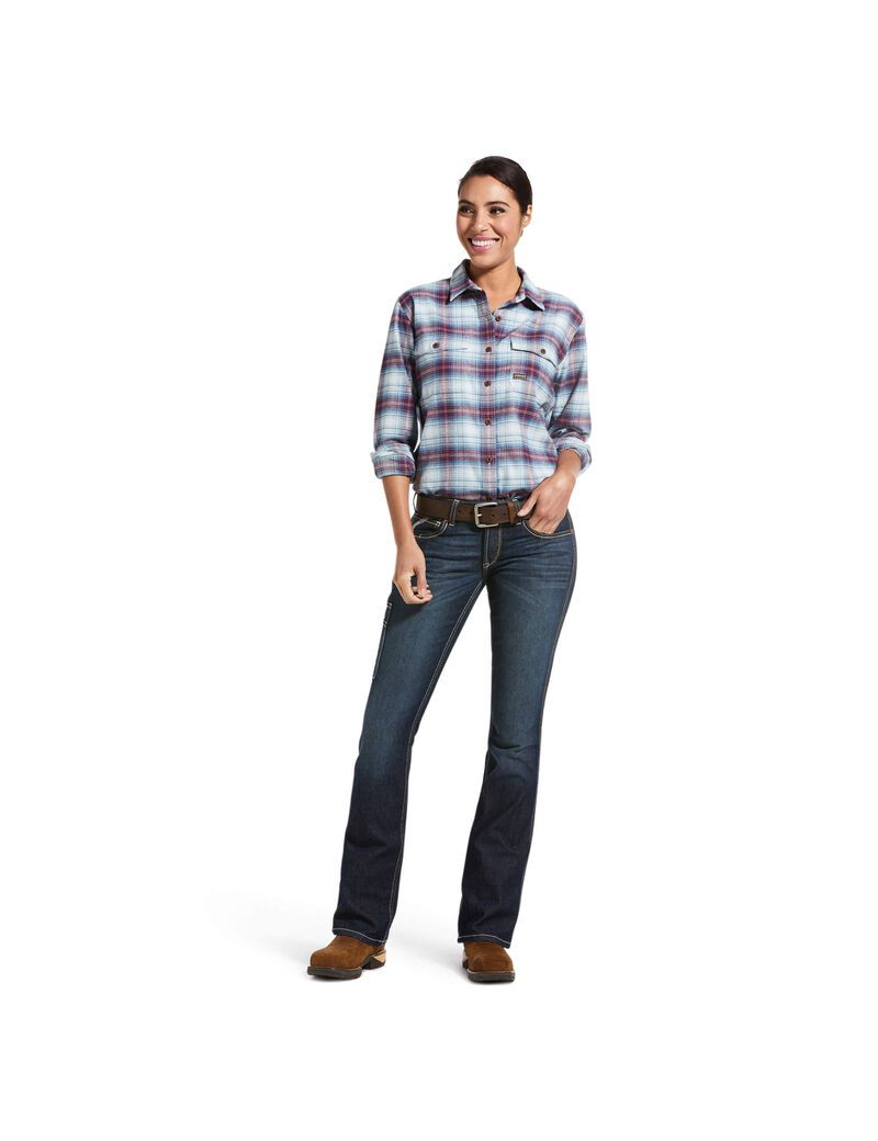 Ariat Rebar DuraStretch Riveter Boot Cut Jean Hallow | NMAVPG-231