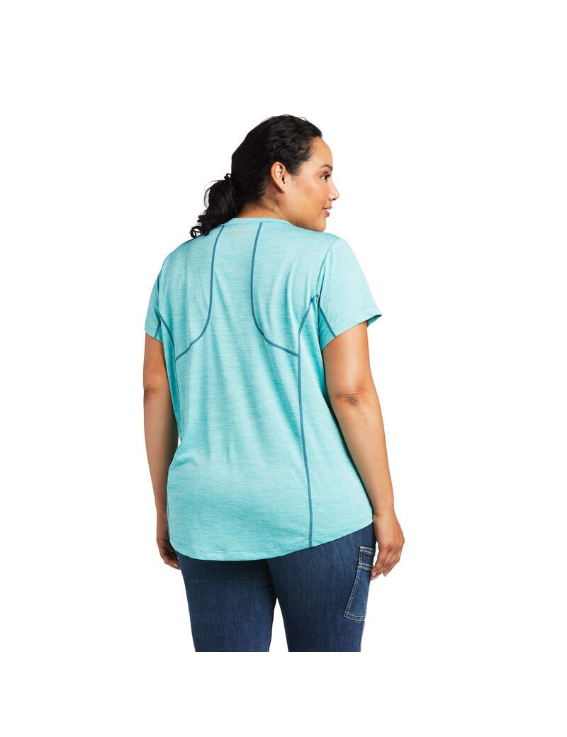 Ariat Rebar Evolution T-Shirt Meadowbrook | FNXRDL-568