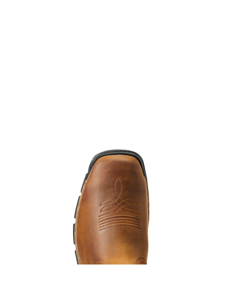 Ariat Rebar Flex Western VentTEK Incognito Work Boot Dark Earth | NTYEUX-804