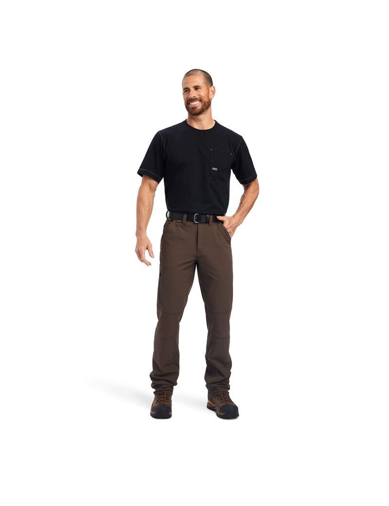 Ariat Rebar M5 Straight DuraStretch DriTEK Softshell Straight Pant Wren | MHGYXF-867