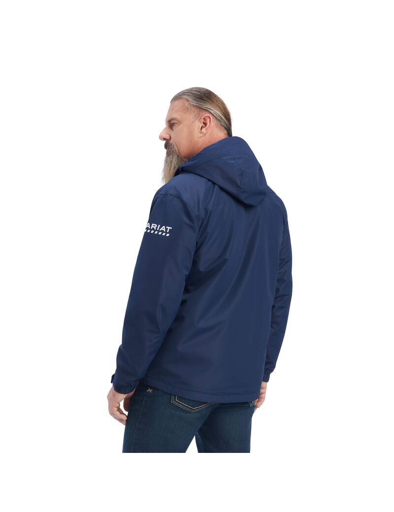 Ariat Rebar Stormshell Waterproof Jacket Navy | PKLRJB-769