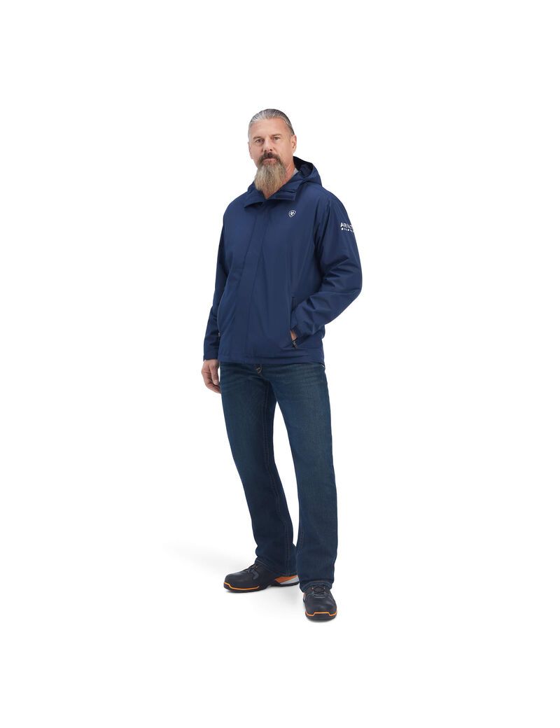 Ariat Rebar Stormshell Waterproof Jacket Navy | PKLRJB-769