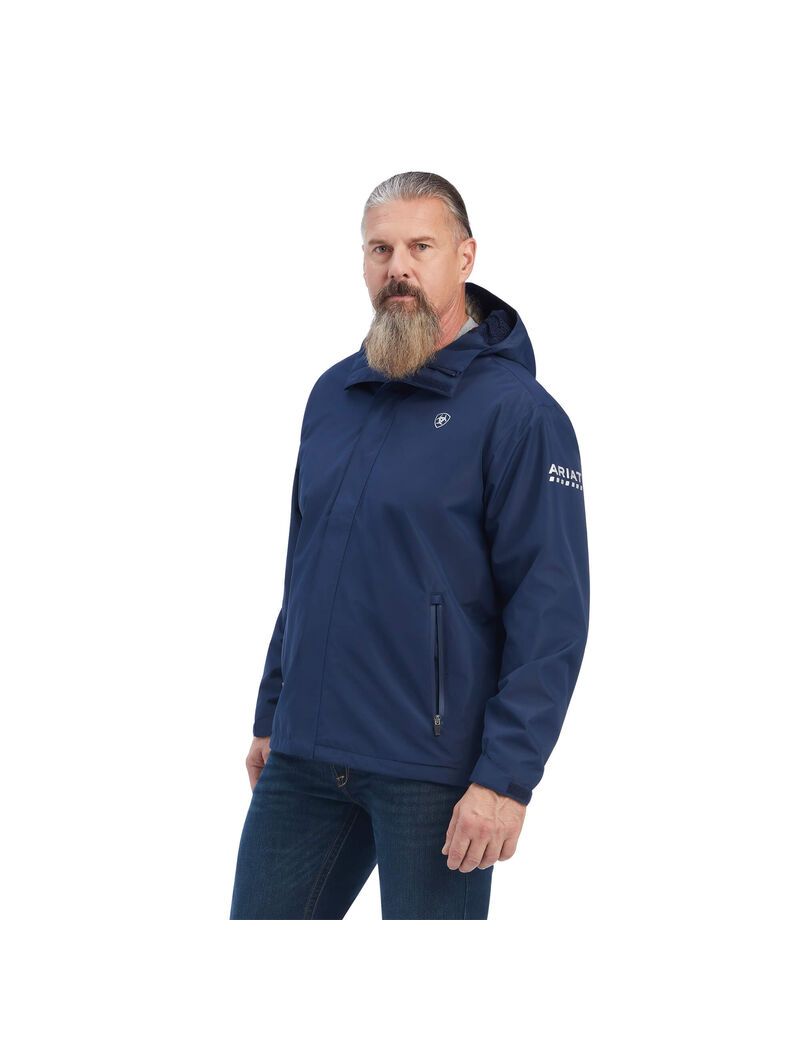 Ariat Rebar Stormshell Waterproof Jacket Navy | PKLRJB-769