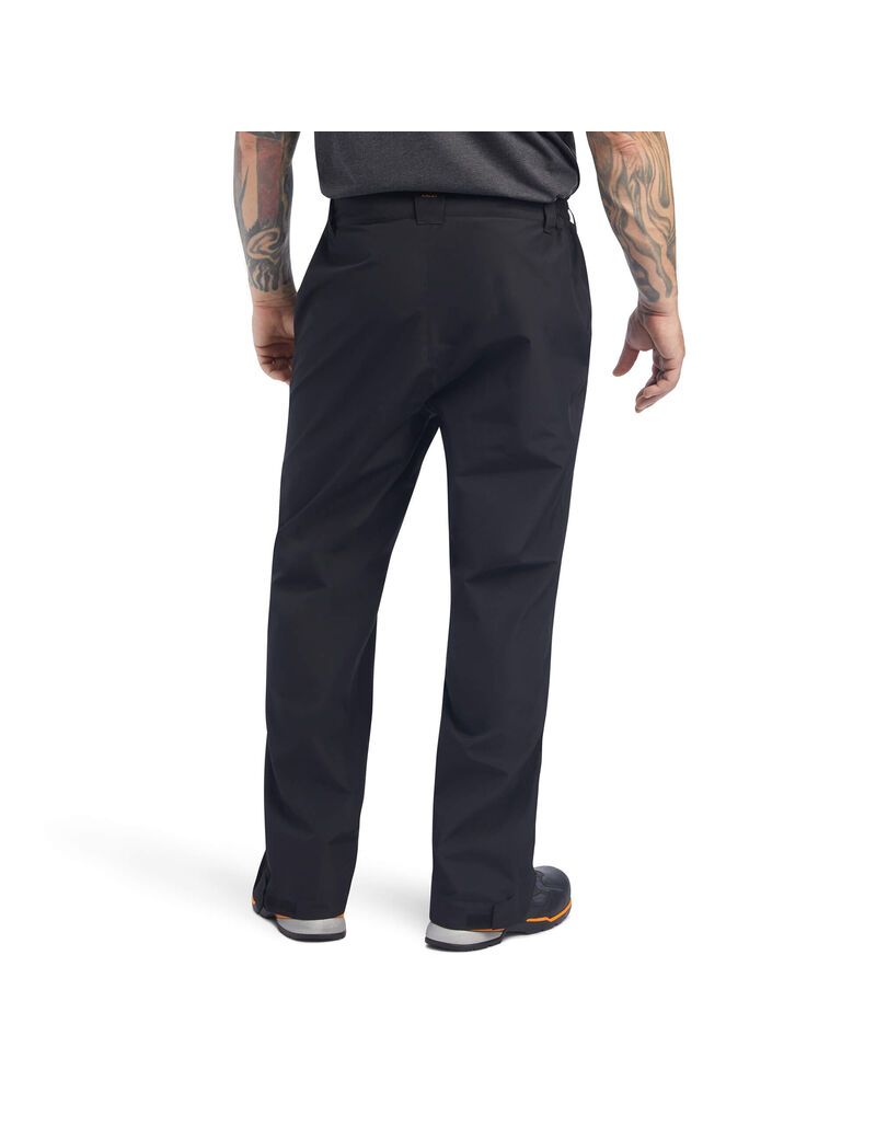 Ariat Rebar Stormshell Waterproof Pant Black | BLPUMY-194