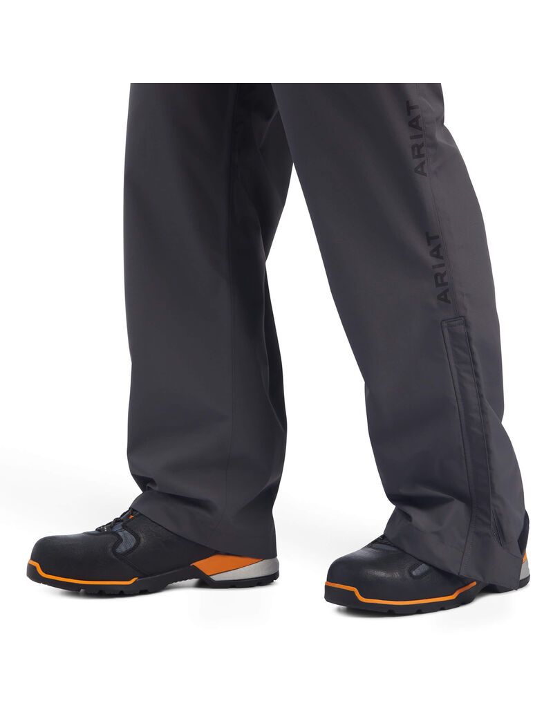 Ariat Rebar Stormshell Waterproof Pant Rebar Grey | AIPGWS-580