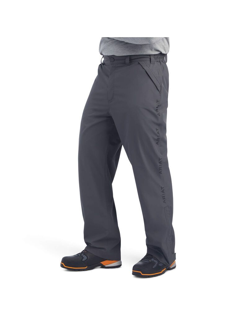 Ariat Rebar Stormshell Waterproof Pant Rebar Grey | AIPGWS-580