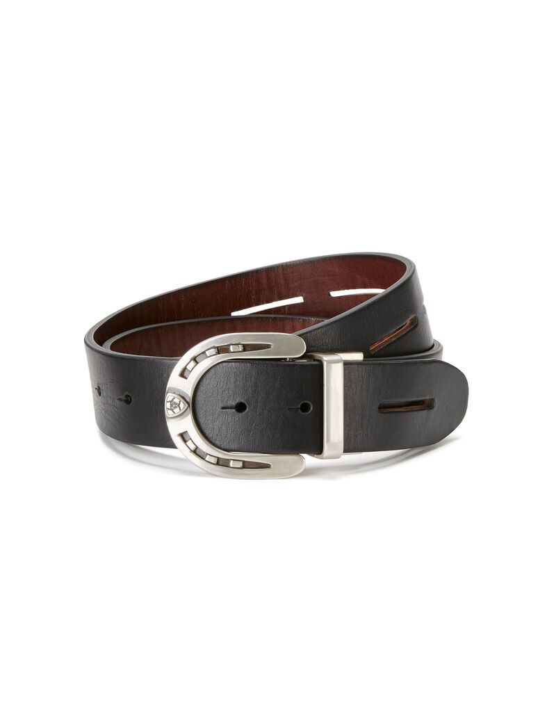 Ariat Regal Reversible Belt Black/ Brown | GHYZKW-410