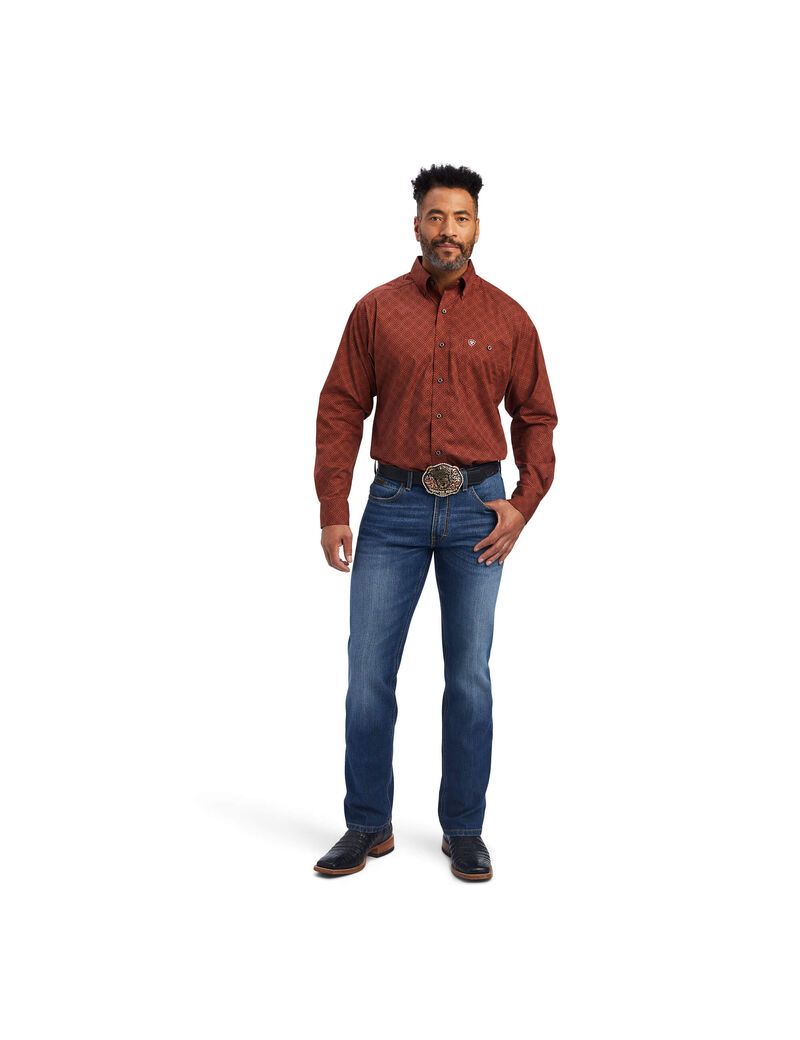 Ariat Relentless Unstoppable Stretch Classic Fit Shirt Sequoia | TBXWZN-598