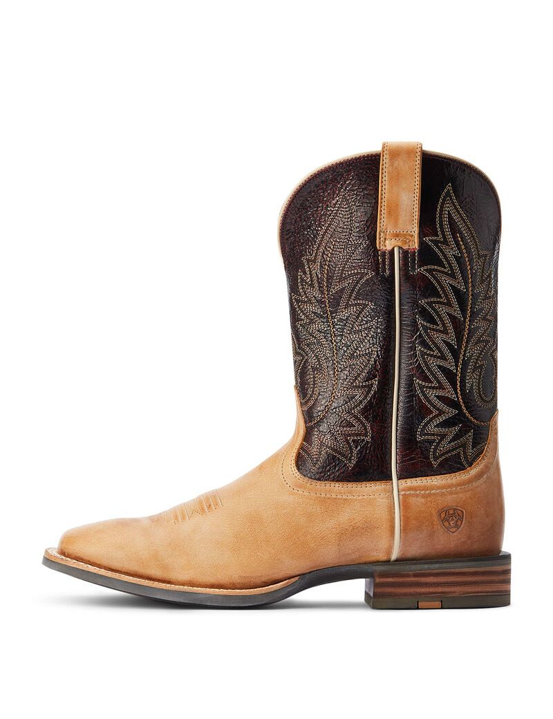 Ariat Ridin High Western Boot Desert Tan | HXEZOF-463