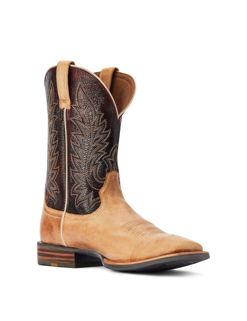 Ariat Ridin High Western Boot Desert Tan | HXEZOF-463