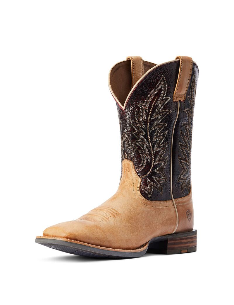 Ariat Ridin High Western Boot Desert Tan | HXEZOF-463