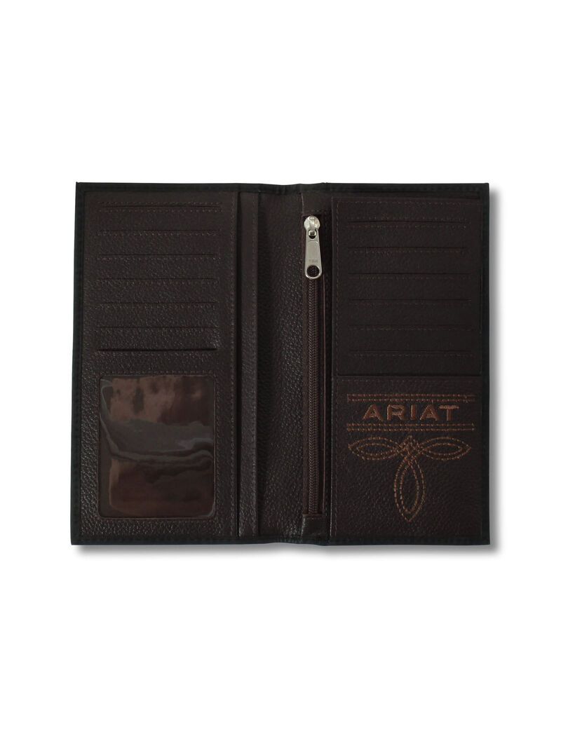 Ariat Rodeo Wallet Logo Black | PRWMYZ-980